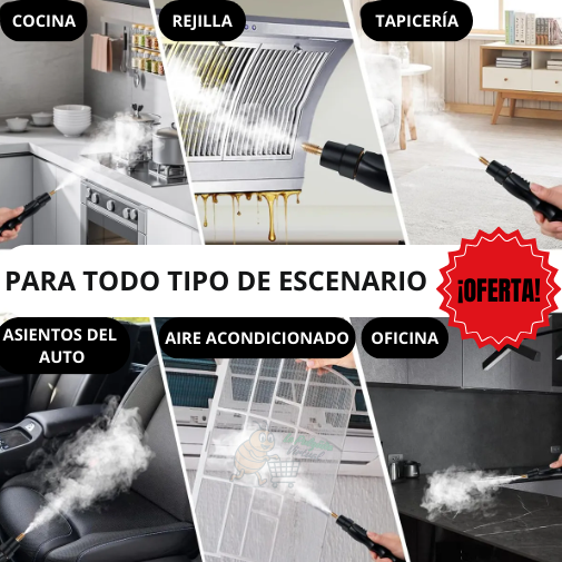 Maquina A Vapor 2500w de Limpieza