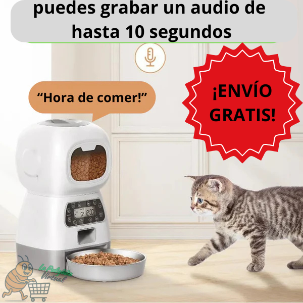 DISPENSADOR DE COMIDA AUTOMÁTICO