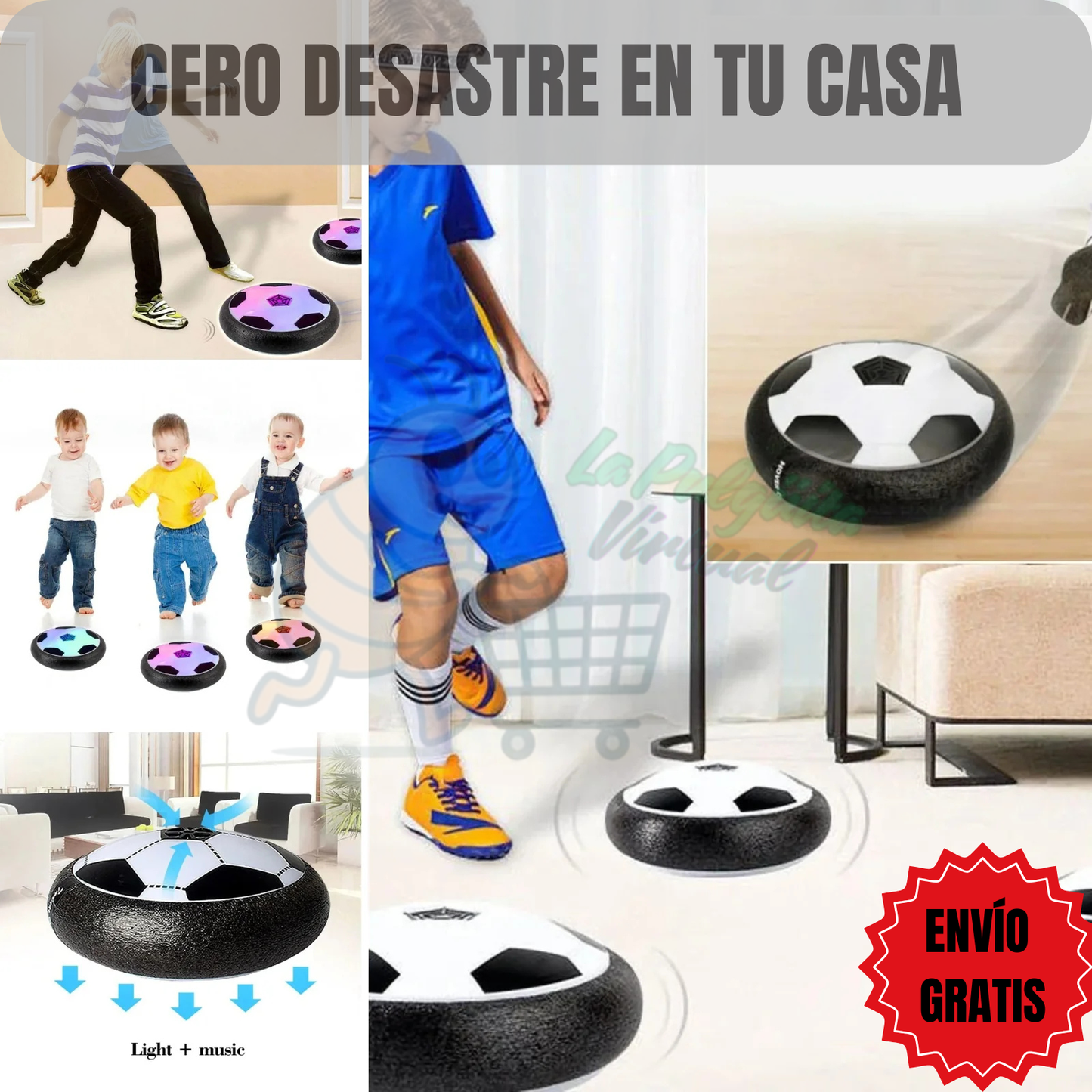 ⚽ Hoverball: La pelota de fútbol flotante que todos quieren en casa 🔥