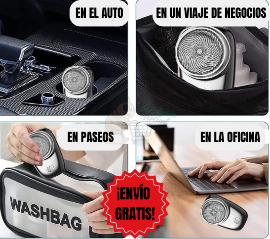 Mini Rasuradora de Viaje Inalámbrica