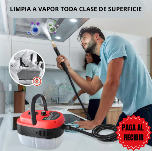 Maquina A Vapor 2500w de Limpieza