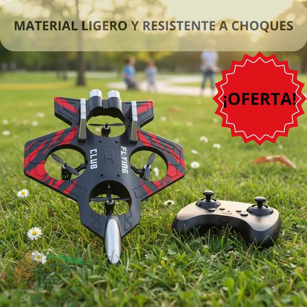 Avión Dron Con Control Remoto Liviano