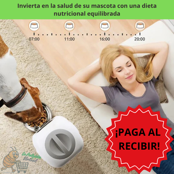 DISPENSADOR DE COMIDA AUTOMÁTICO