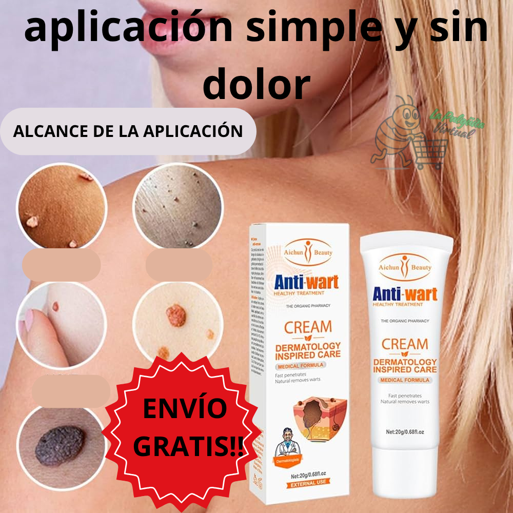 Crema Anti-verrugas Removedor