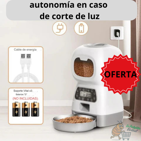 DISPENSADOR DE COMIDA AUTOMÁTICO