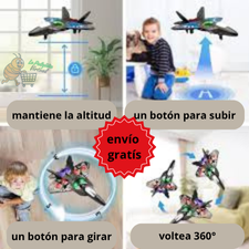 Avión Dron Con Control Remoto Liviano