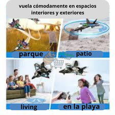 Avión Dron Con Control Remoto Liviano